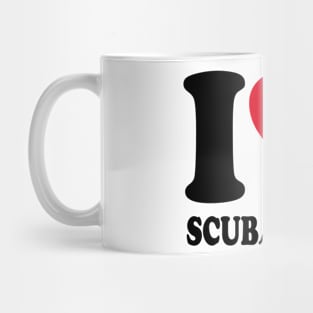 Love scuba Mug